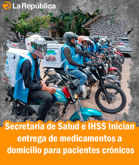 Secretaría de Salud e IHSS Inician entrega de medicamentos a domicilio para pacientes crónicos - Cover Image